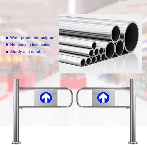 Porte battante à fermeture automatique pour sécuriser les flux de magasins - 5