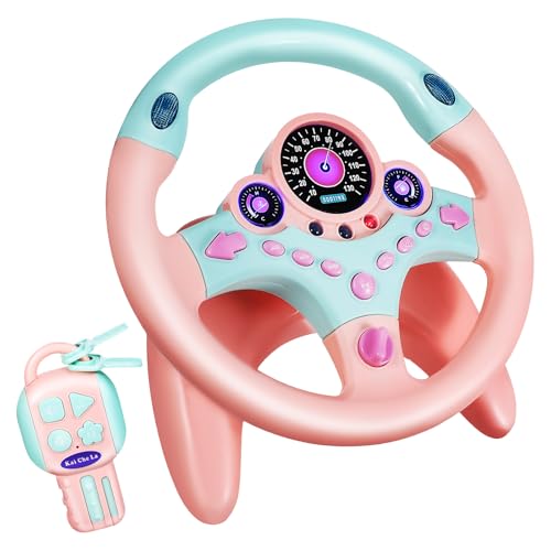 Volant jouet pour voiture ORFOFE en plastique léger pour l'éveil des enfants