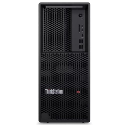 Image of Lenovo ThinkStation P3 Tower Gen 2 Workstation: Intel Core Ultra 9 285 vPro, NVIDIA RTX 4000 Ada Graphics, 2TB NVMe Gen 5 SSD, 256GB DDR5 6400MHz RAM, WiFi 7, Win 11 Pro, Business Desktop Computer PC