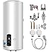 ZGYQGOO Riscaldatore di Acqua Calda Elettrico 3KW Riscaldatore di Acqua Calda per bollitore, Serbatoio per bollitore, bollitore Elettrico da 100 Litri per Cucina, Bagno (3KW / 100L)
