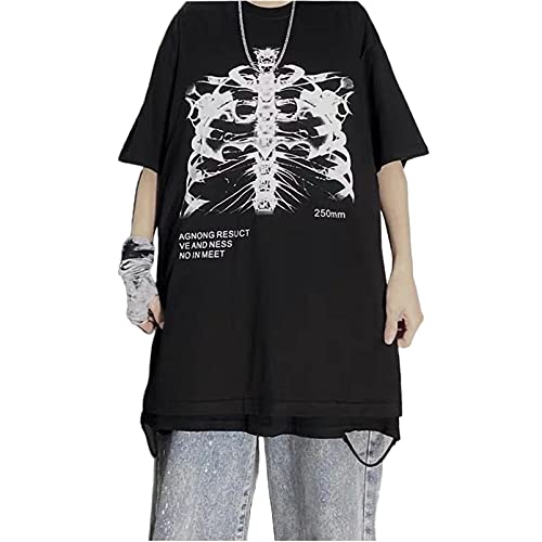 T-shirt court Y2K pour adopter un look gothique unique