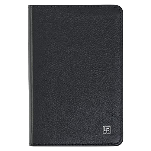 Carnet de notes cuir ligné Leatherpress format poche 186 pages numérotées - 2