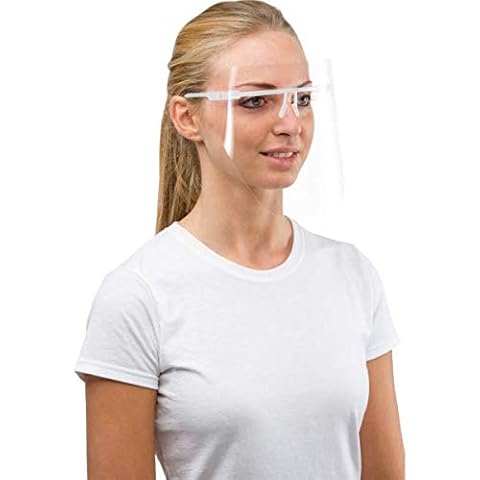 Schutzvisier R66 Gesichtsschutz Schutzschild Visier Augenschutz Schutzmaske 1 Halterung und 6 Visiere Cover