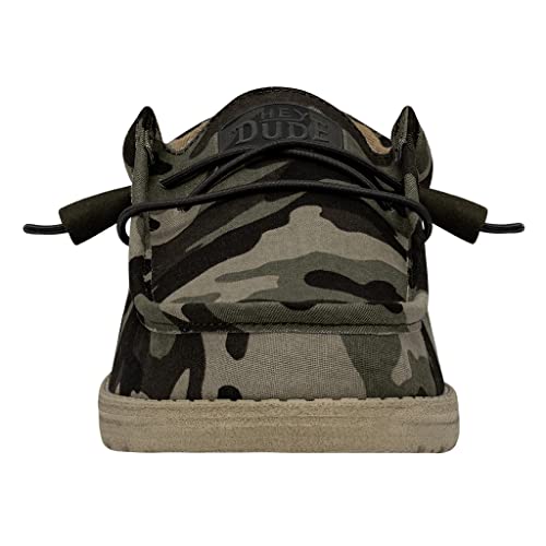 Image of HEYDUDE Men's Wally Camo | Men's Loafers | Men's Slip On Shoes | Comfortable & Light-Weight
