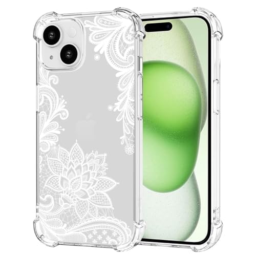 Coque protection iPhone 15 Plus souple transparente antichoc pour fille et femme
