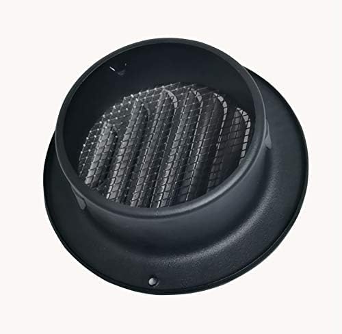 Grille D'aération De 150 Mm, Protection Anti-pluie Ronde En Acier Inoxydable Grille Aeration De Salle De Bain 97214958