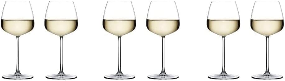 独特の上品 白ワインと赤ワイン用の手吹きクリスタルワイングラス鉛フリー