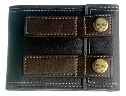 TCB Creations Assassins A Skull Logo Double Snap Bi-Fold Wallet4