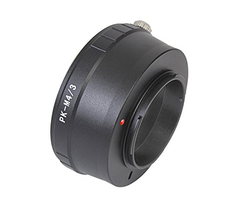 Adaptador Pentax K a Micro 4/3 para cámaras Lumix GX7 y Olympus OM-D E-M1
