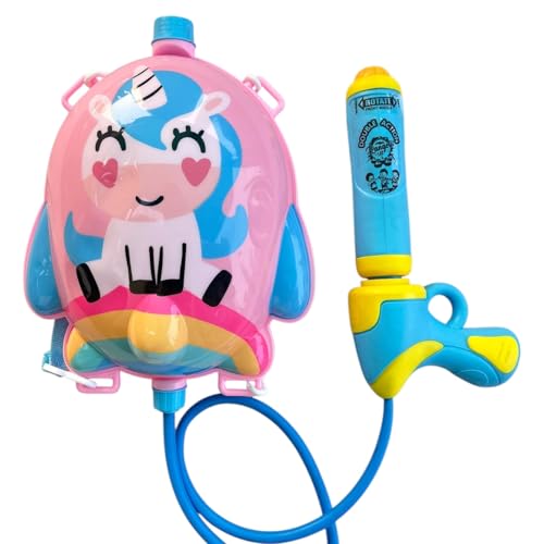 Image of Holi Pressure Pichkari with Pony Character Bag Tank- 3 LTR, with Free Balloons, Gulal and Surprise Holi Gift | Multicolor | 2 Mode Water Gun | PoPo Toys
