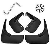Mud Flaps Mud Guards Fit for 2006-2010 Volkswagen Passat B6, Front & Rear Mud Splash Guards Accessories - 4 Pc, Black