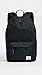 Herschel Classic Backpack, Black I, Mid-Volume 18.0L