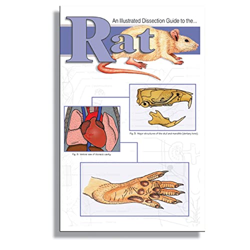 Anatomy Lab Soft Cover Rat Dissection Guide Book