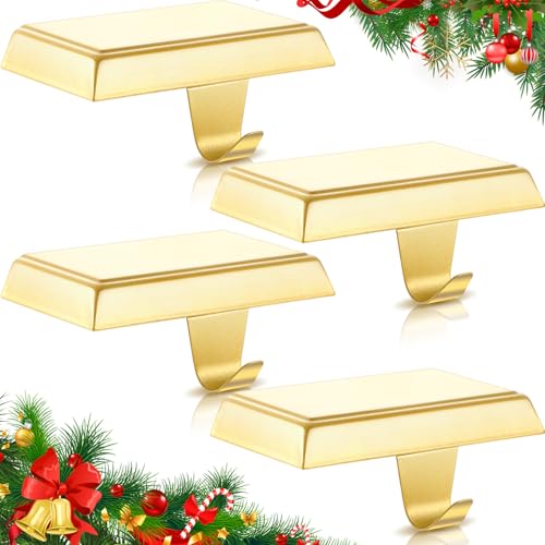 Zhengmy 4 Pcs Christmas Stocking Holders for...