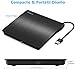 Grabadora CD / DVD Externa Usb 3.0, Rodzon Unidades de DVD Externa...