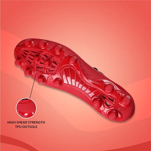 Image of Aivin First Strike Football Stud with TPU Sole with Direct Injection Molding Technology A Moulded Removable E.V.A Sockliner Light Weight Insole Pre-Molded