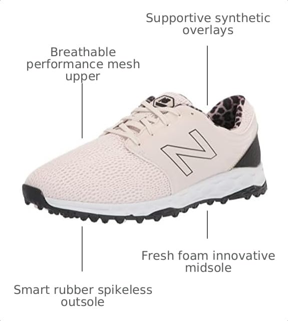 Image of New Balance Women's Fresh Foam Breathe Golf Shoes