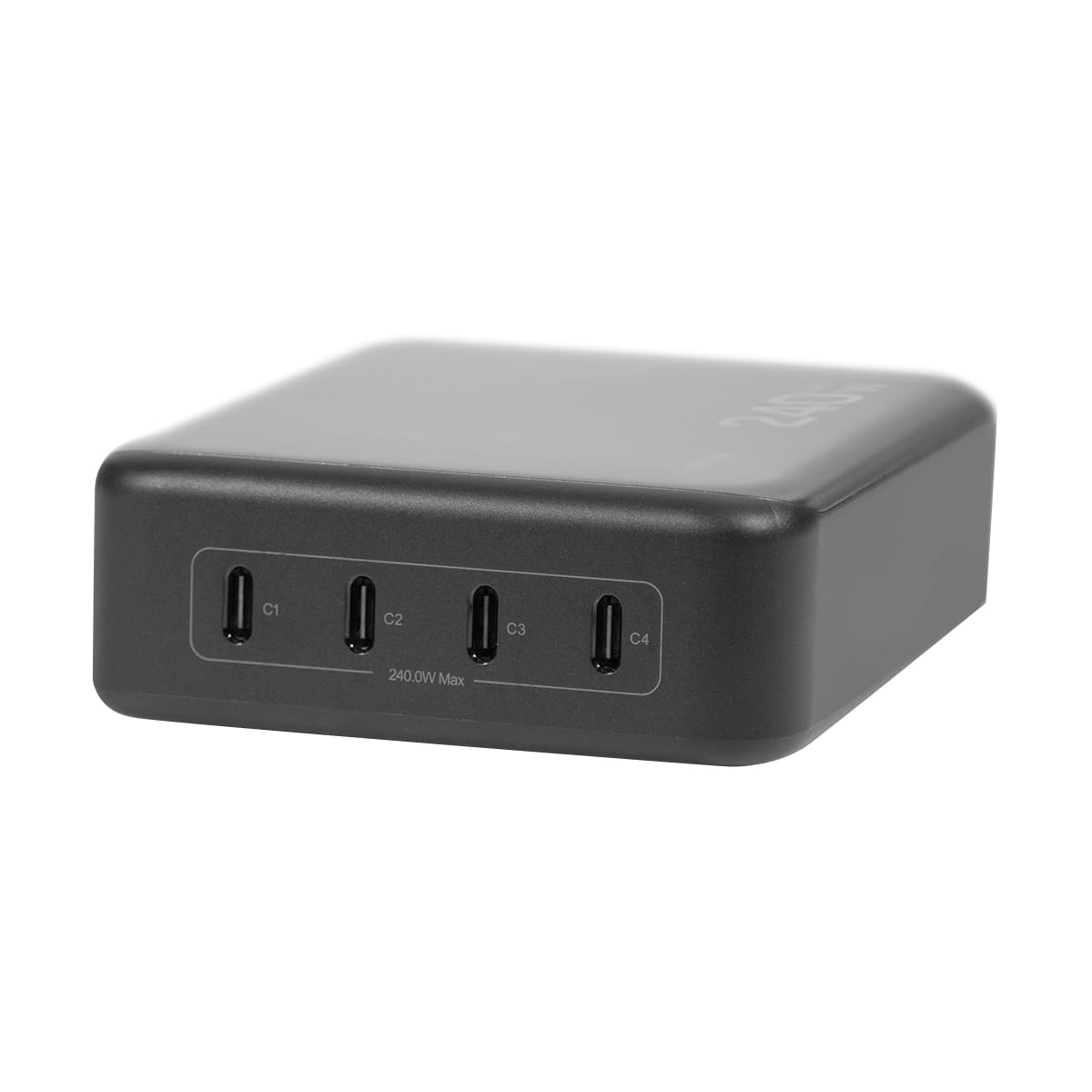 LogiLink PA0353 - Caricatore intelligente GaN (nitruro di gallio) 240 W, 4 x USB-C PD 3.1 (PowerDelivery)