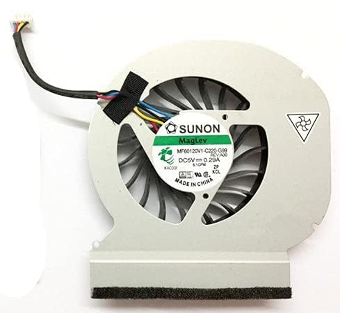 BHOMANI Laptop Internal CPU Cooling Fan Compatible for Dell Latitude E6420 CPU Cooling Fan MF60120V1-C220-G99 7MJYV 07MJYV (Only Fit to Discrete Video Motherboard)