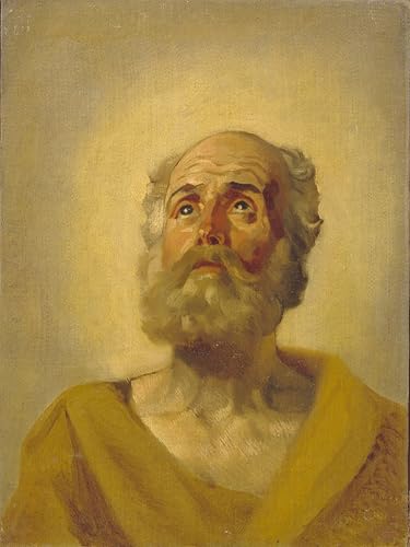 Impresiones lienzo Testa degli apostoli Karl Pavlovich Bryullov para regalo 60x90