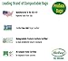 BioBag (USA) 100% Certified Compostable Produce Bags, 15x17,1400 Count, Perfect for The Grocery Store or Farmers Market