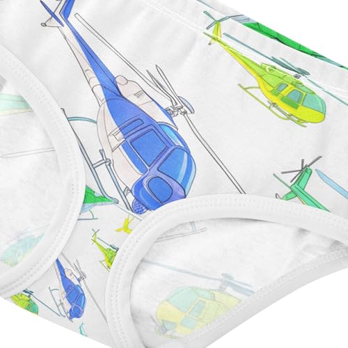 Helicopters Colors Blue Toddler Girls's Underwear 2T 202c14324