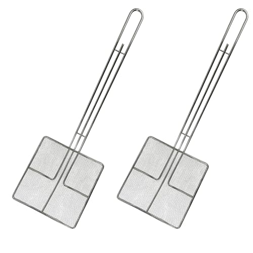 Cuisine Ready Wire Mesh Strainer with Long Handle |2 Pack| 6.5