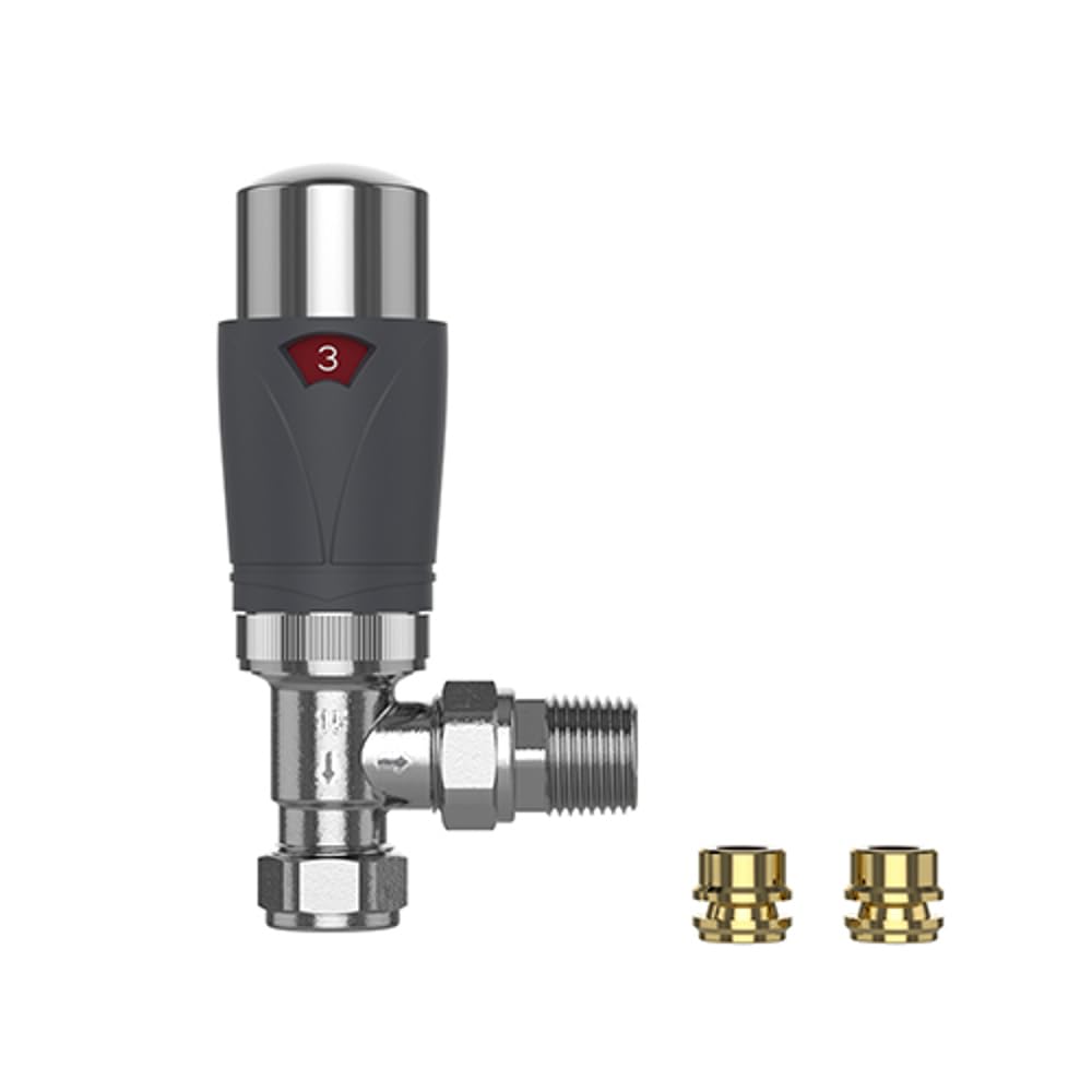 Primaflow White Pro Plus Angled Trv 8/10/15Mm - Anthracite