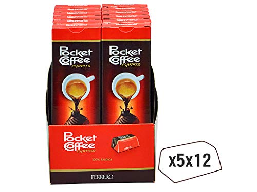 Pocket Coffee , 12er Pack (12 x 5 Stück Packung) - Thumbnail 6