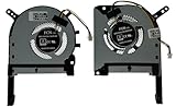 VoltaGuru SET Kühlgebläse kompatibel mit ASUS FA506IU, FA506IV,FX505GM,FX505DU,FX505DV,FX505GU,FA506IV, FX705GM,FX705DU, FA706IU PN: 13NR00S0M120M120M120. 11, 1. 3NR00S0M12111, 13NR00S0M11011