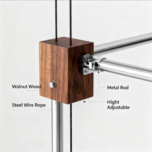 Solution de rangement pour robes de mariée suspendue et réglable