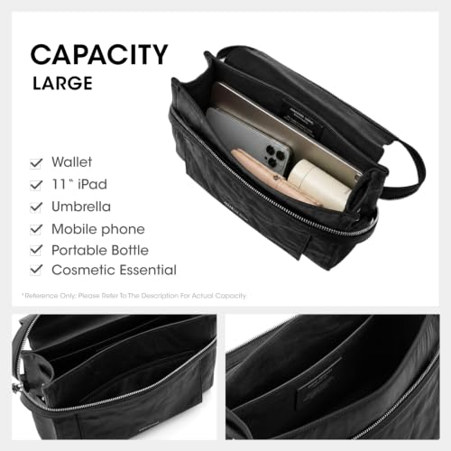 Bolsa tipo Tote de cuero para mujer, resistente y suave miniatura 6