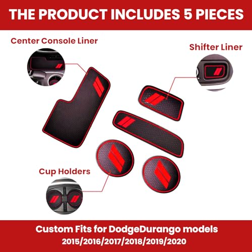 Accesorios para Dodge Durango 2014-2021 Juego 5 Piezas miniatura 3