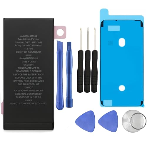 WirelessFinest Battery Replacement for iPhone 11 Model A2111 A2221 A2223 High Capacity Repair Part + Tool + Adhesive, Fix Low Dead Power Issue 0 Cycle Spare Battery, 2025 New Upgrade Version