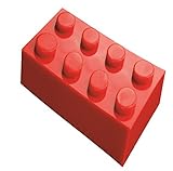 2x4 building bricks, pack of 200, Building Blocks Alternative Option to Leading Brand 2x4 3001 (Red)