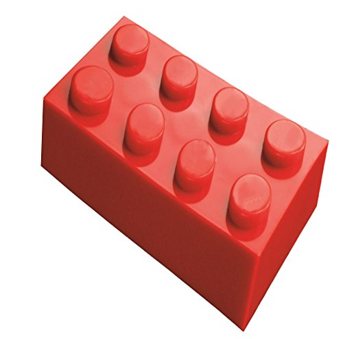 dreambuilderToy 2x4 Red Building Bricks: Pack of 180, Red Building Blocks Alternative Option to Leading Brand 2x4 (Red)