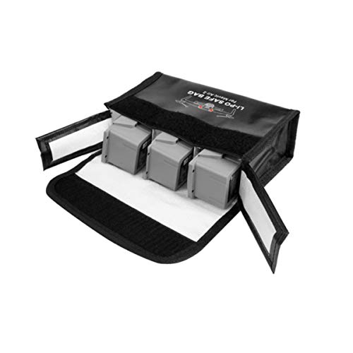 Saco Anti Chama e Explosão para Bateria - Drone DJI Mavic Air 2-3 Baterias