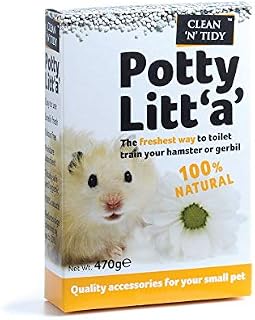 S & G Potty Litt'a' Hamster Litter Pet Cage Toilet 470g