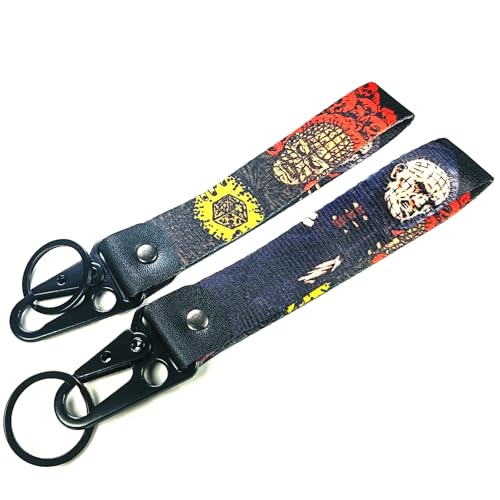 Image of 1Pack Anime Keychian,Japanese Culture Motorcycle & Auto Key Tags Jet Tag for Car Scooter Keys (AK-3-2-B)