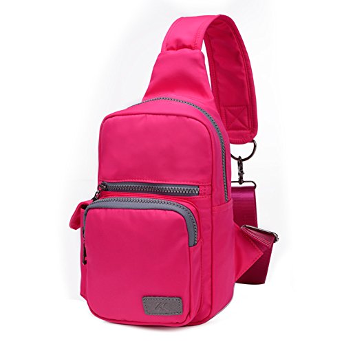 Sac à bandoulière en nylon Oxford imperméable - Petit sac de coffre décontracté Pack-A