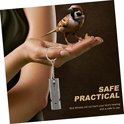 Silbato de Entrenamiento para Aves de Acero Inoxidable miniatura 6