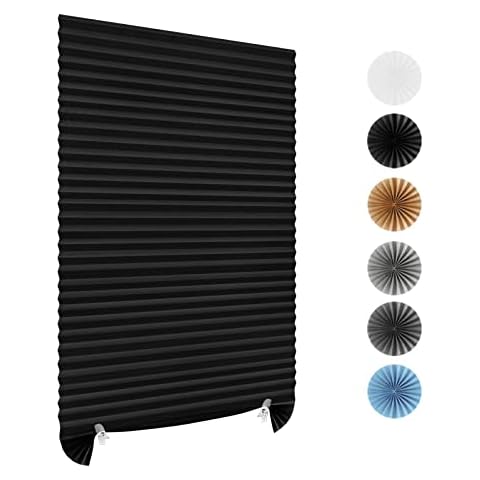 Temporary Blackout Blinds, No Drill Black out Blinds Stick Cover
