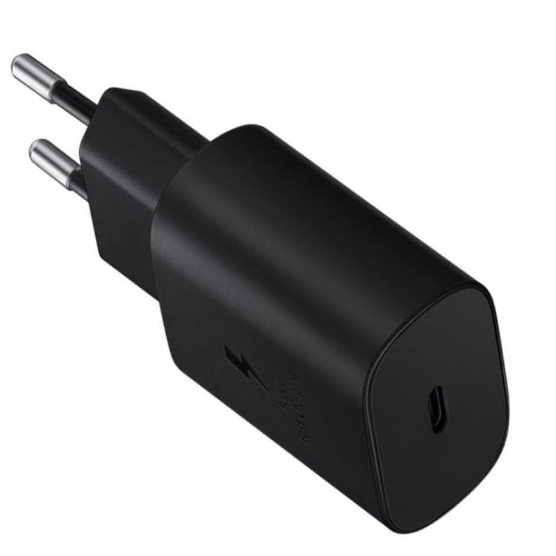 acce2s Caricabatterie da Parete 25W USB-C per Samsung Galaxy A37 A26 A56 A36 A16 A52s A53 A25 A35 A55 A05s A15 A42 A51 5G A52 5G A41 A21s A31 A12 A02s A34 A70 A20e A80 A57 A71 A50.. Carica Rapida
