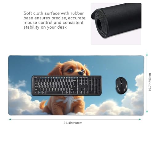 Tapis de souris de jeu grand format pour protéger le bureau de PC