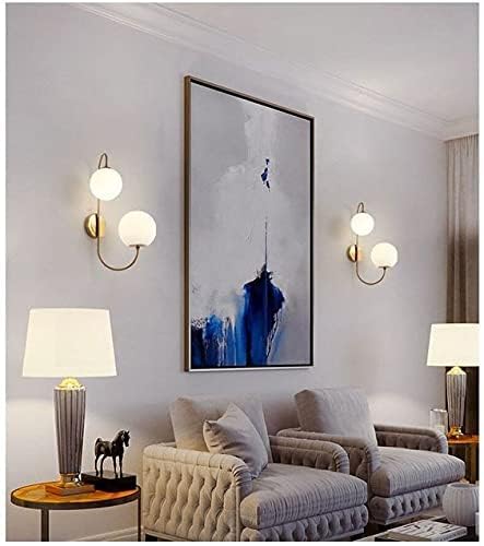 Image of Wall Lamp Chandelier Pendant Light, Home Decor for Bedroom, Living Room, Hallway, Cafe, Hotel, Restaurant (S Wall LAMP with LED Bulb Pack of 1)