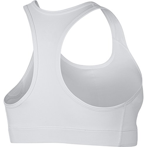 Nike Women's Victory Padded Sports Bra, Dri-Fit Sports Bra For Women With Racerback Design, White/Black, X, X-Small #TOP1