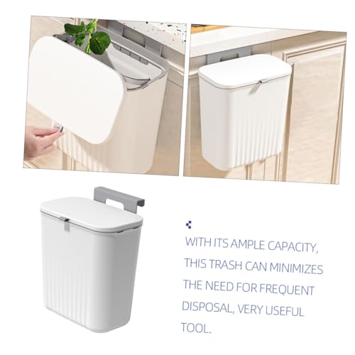 Caneca colgante con tapa para cocina y baño miniatura 6