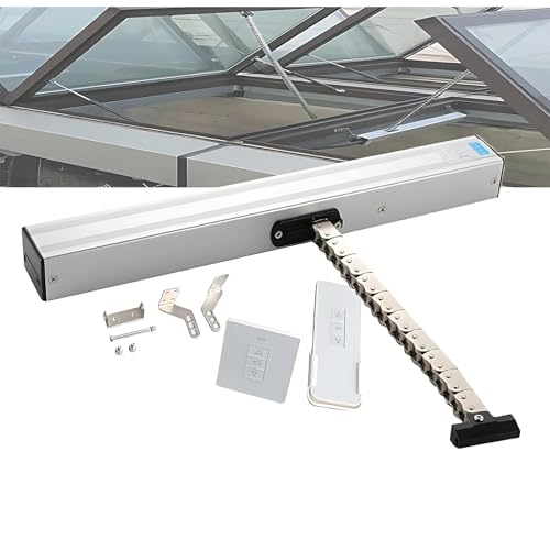 Image of Automatic Window Opener with Chain for Ss & Roof Vents, Easy-to-Install Electric Opener, Silent Operation, Perfect for Home & Office Use
