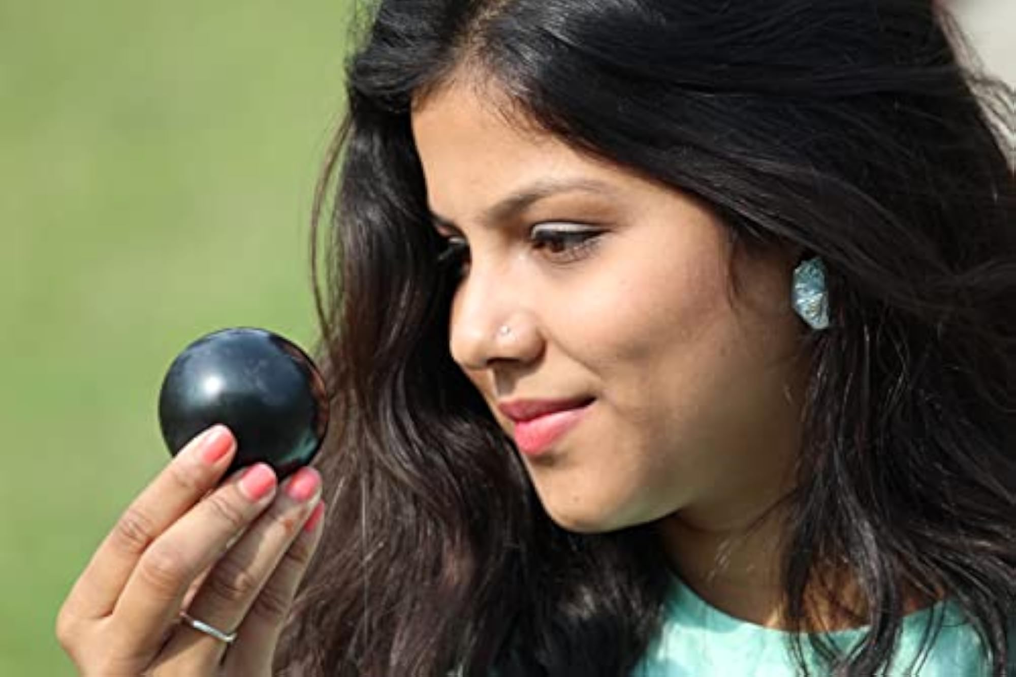 Shungite Ball Sphere Gemstone for Healing