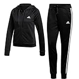 adidas(アディダス) W トラックスーツ Big BOS col レディース アスレティクス ウェア セットアップ ジャージ 上下セット ウィメンズ O (身長167-173㎝) 国内正規品 FTO38 ブラック/ホワイト